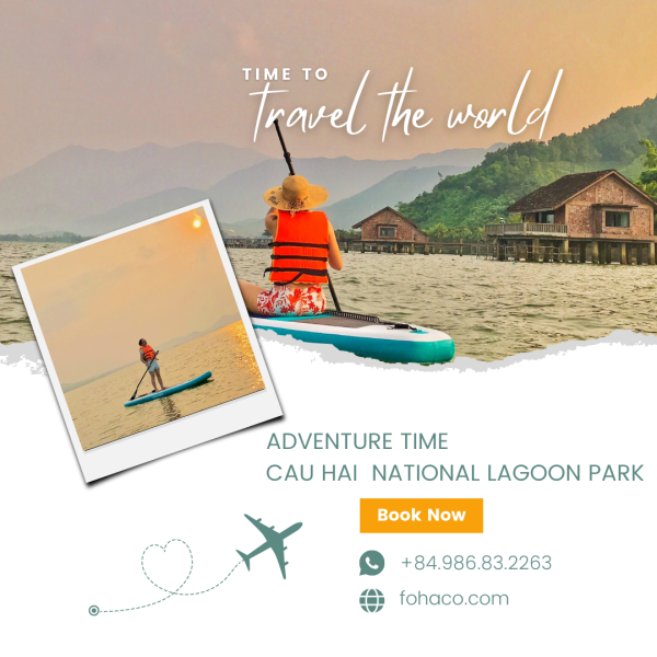 Explore Cau Hai Lagoon Tour (Distance : 37 km from Hue imperial city)